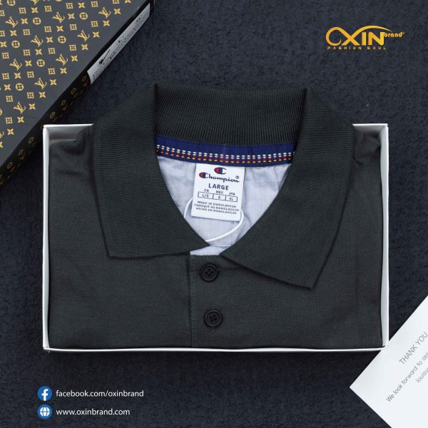 CHAMPION POLO BLACK - Image 3