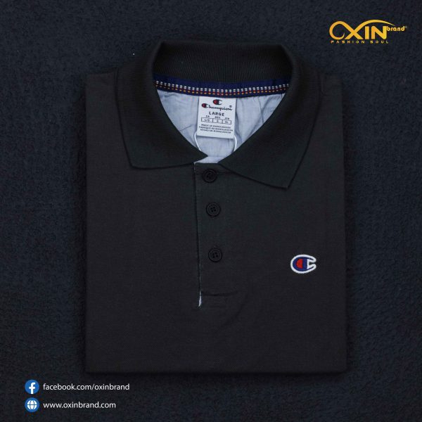 CHAMPION POLO BLACK - Image 2