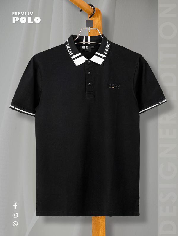 Hugo Boss Premium Polo - Black (M)