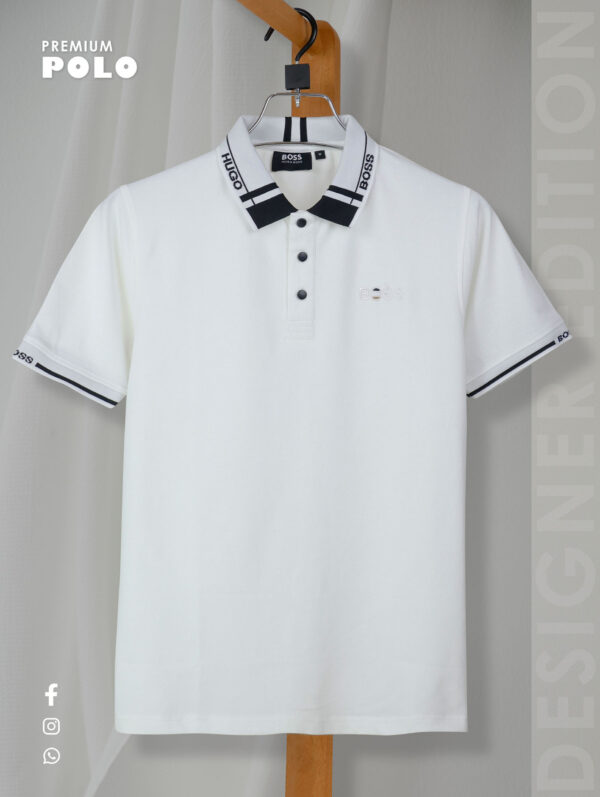 Hugo Boss Premium Polo - White (M)